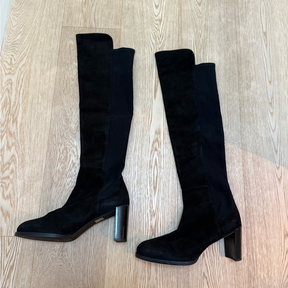 Stuart Weitzman Suede 5050 Over the Knee Boots 11.5 US new without box - Picture 1 of 14